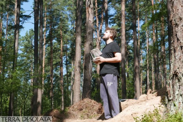 Michał operator Obsługa drona