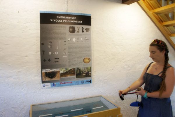 Wystawa archeologiczna w Mazurskim Parku Krajobrazowym w Krutyni