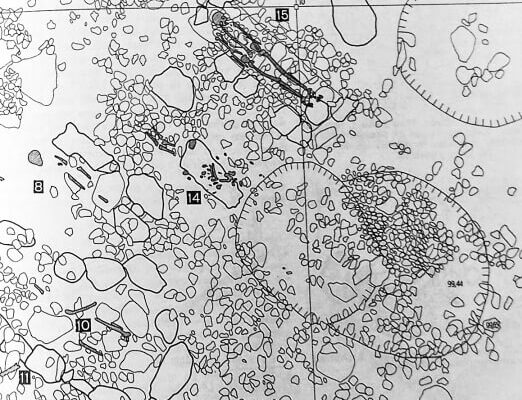 Fragment planu cmentarzyska w Grzebsku. Za - B. Zawadzka-Antosik, Wczesnośredniowieczne cmentarzysko w obudowie kamiennej w Grzebsku pow. Mława, Wiadomości Archeologiczne, t. 38, 1973 Fragment planu cmentarzyska w Grzebsku. Za - B. Zawadzka-Antosik, Wczesnośredniowieczne cmentarzysko w obudowie kamiennej w Grzebsku pow. Mława, Wiadomości Archeologiczne, t. 38, 1973
