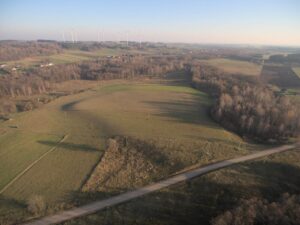 Widok z drona na Osową