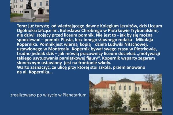 0009 „Zbigniew Solarz. Pierwsze polskie mini planetarium” – Olivier Pałubski, kl. 5 z Katolickiej Szkoły Podstawowej im. św. Jana Bosko w Piotrkowie Trybunalskim - 9
