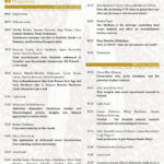 Dokładny program konferencji z rozpiską godzinową.